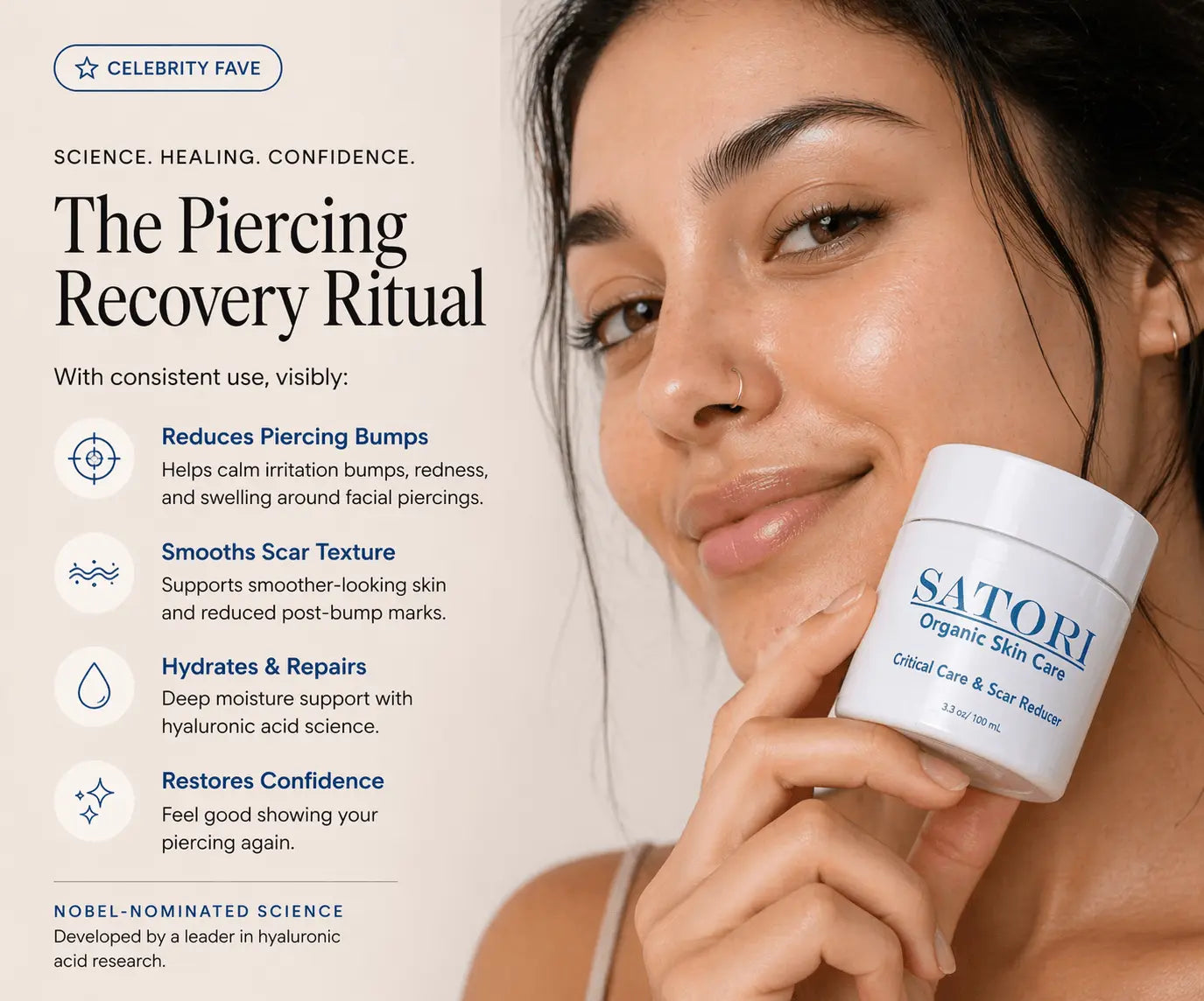 Critical Care Piercing Bump & Scar Reducer